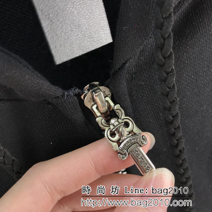 Chrome hearts 克羅心 限量版 拼皮外套 情侶款 ydi1688